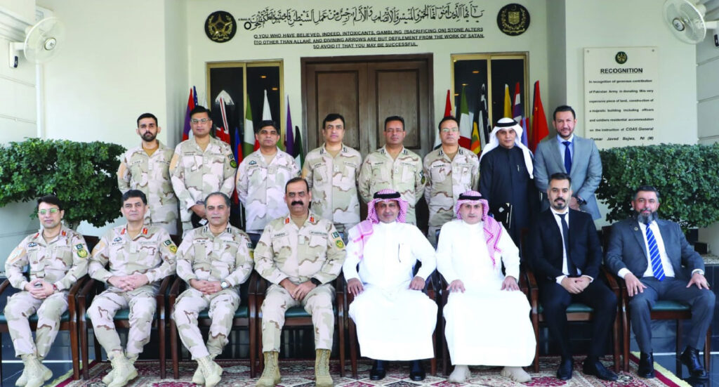 کویت کےاعلیٰ سطحی وفد کا اے این ایف ہیڈکوارٹر راولپنڈی کا دورہ.